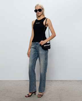 Palm Angels Black T-shirt PAWAC004JR001