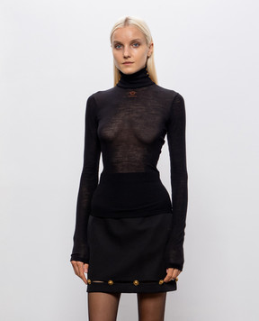 Versace Black wool golf 10265941A19235