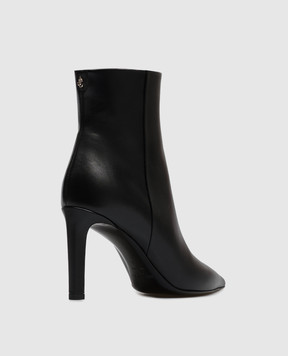 Jimmy Choo Frankie black leather ankle boots FRANKIEAB85CLF