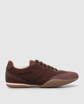 Max Mara Weekend Brown combination sneakers WKALANCIA