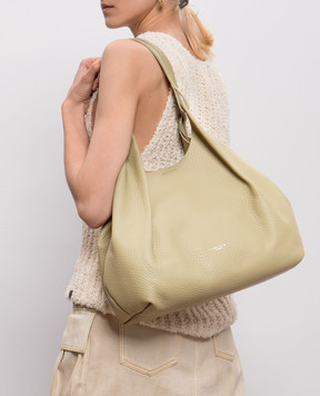 Gianni Chiarini Dua green leather tote bag BS9720RNGDBLTU