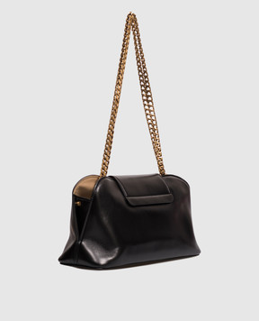 Versace Vivian black leather bag 10254731A17449