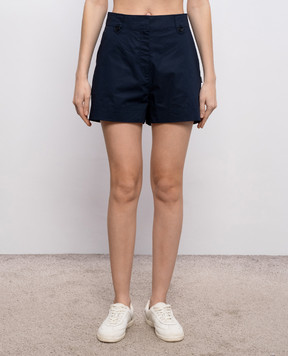 Woolrich Blue cotton shorts CFWWSH2001FRUT3944