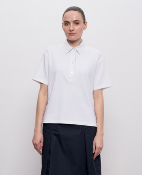 MooRER White polo CHIANA CHIANAJTO