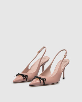 Valentino Bepointy pink leather slingbacks 8W2S0LQ1DAL