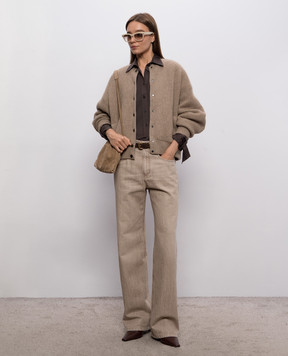 Brunello Cucinelli Brown shirt MP091M2I26