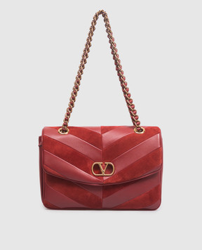 Valentino Red leather bag Djuna 9W2B0T55TIE