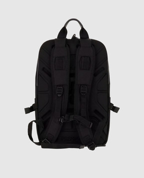 Premiata Black VENTURA backpack with logo VENTURA