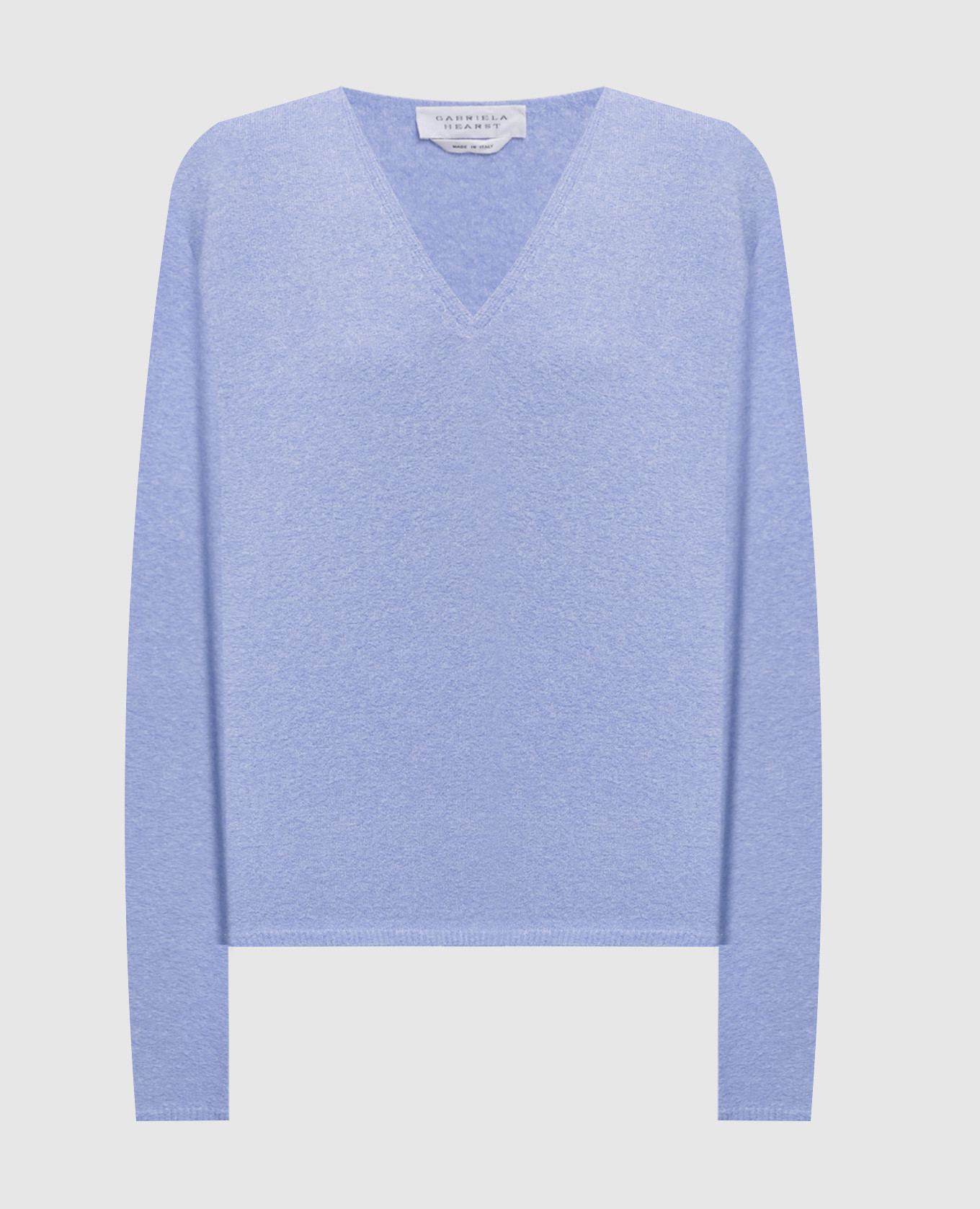 Pull en cachemire et soie Blue Orlith