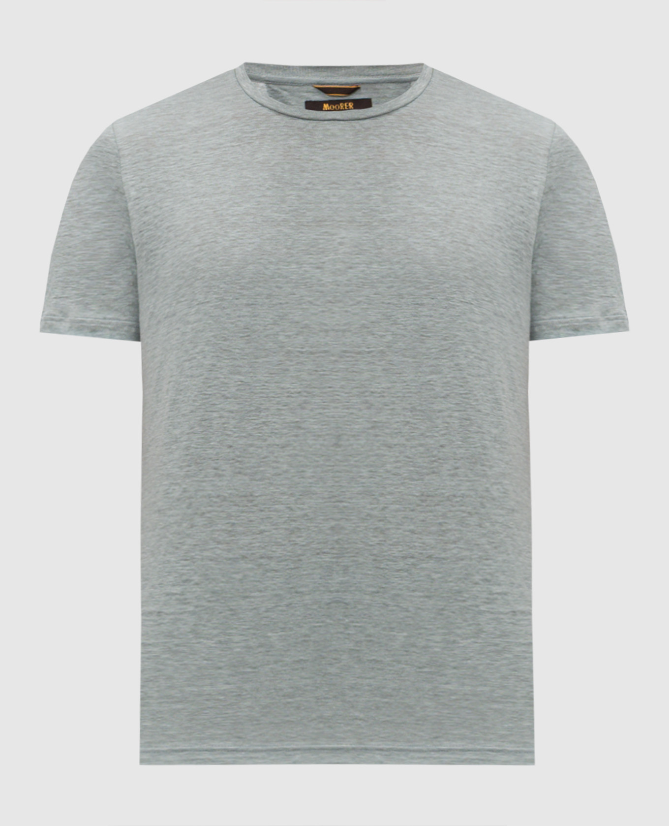 MIKE green linen t-shirt