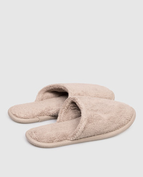 L'appartement Brown Chicago terry slippers CHICAGOSLIPPERS