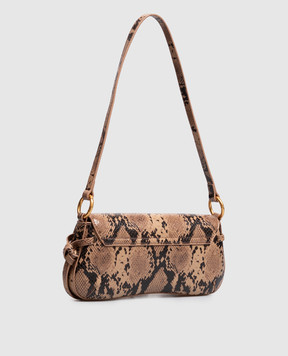 Twinset Python print baguette bag 262TB7172