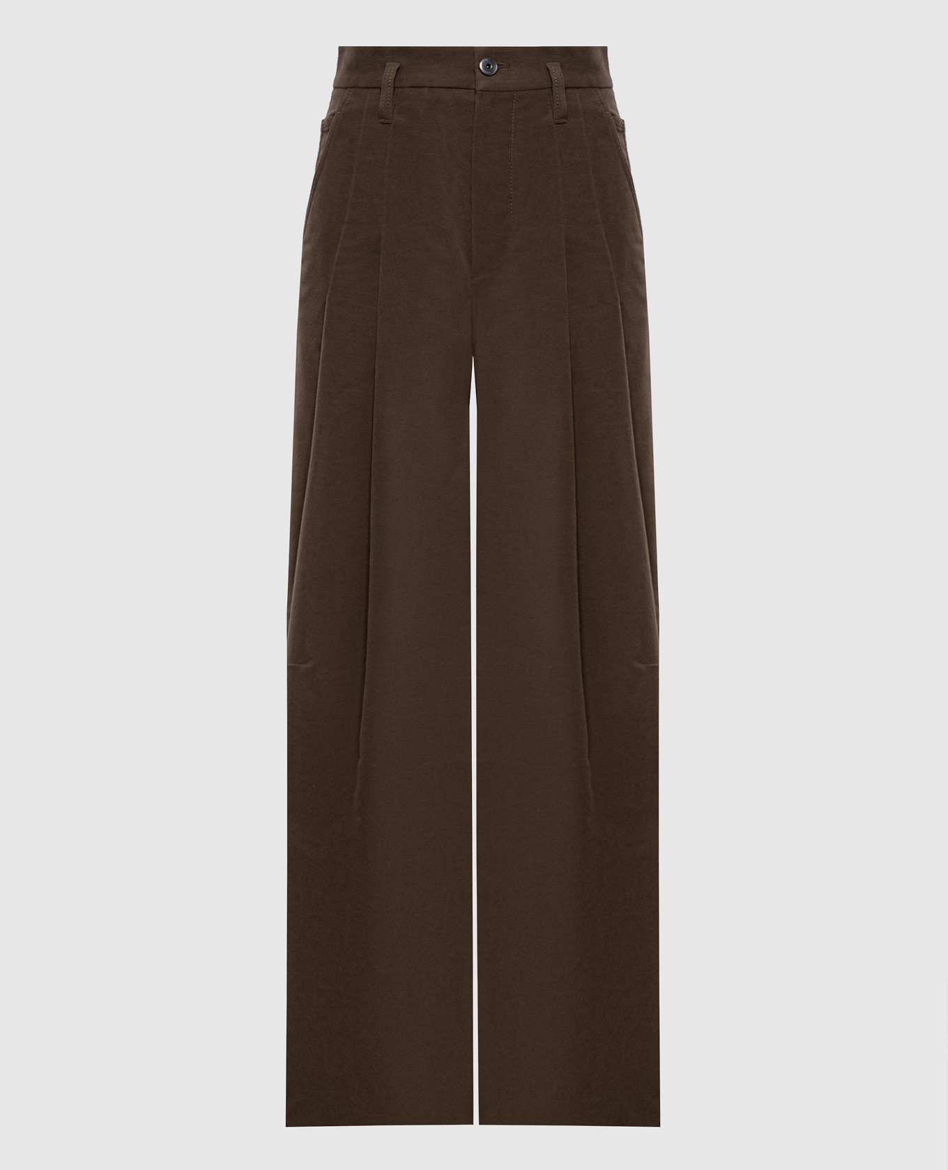 

Brown pants with a monil chain Brunello Cucinelli