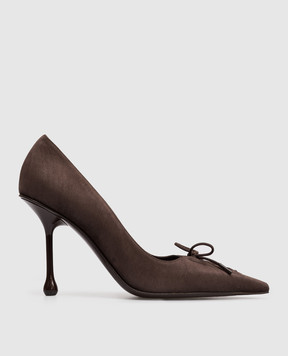 Jimmy Choo Scarlett brown suede shoes SCARLETT95SUE