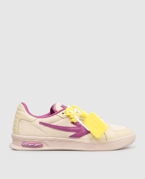 Off-White Beige combination sneakers End Of Play OWIA28NS26FAB001