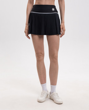 AMIRI Black pleated short skirt AWBOAC1016