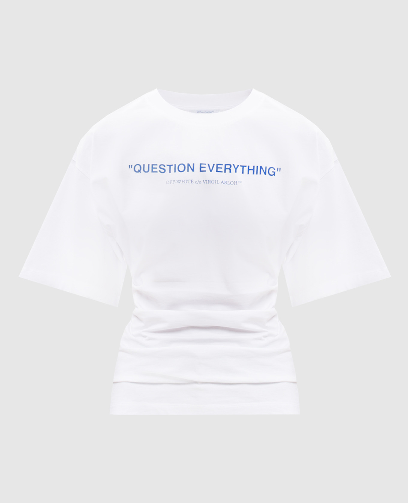 Question Everything white t-shirt Off-White