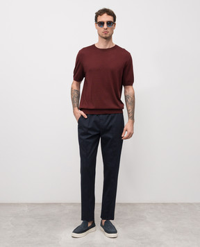 ISAIA Blue pants PNCT16XP871