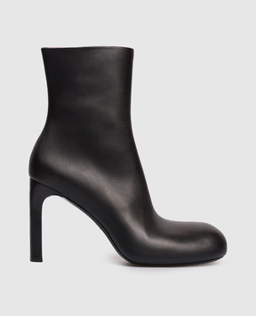 Balenciaga Fargo black leather ankle boots 844897WBDH5