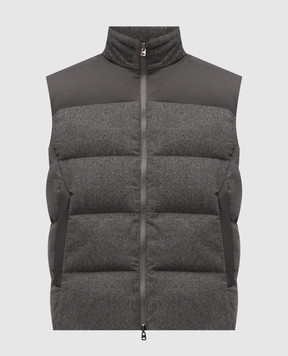 Sease Gray reversible down vest JV045TN263