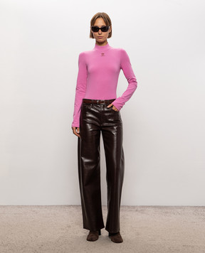 Versace Pink bodysuit with open back 10269401A18639
