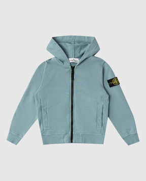 Stone Island Children's blue sports jacket with logo L1S166100004S004068