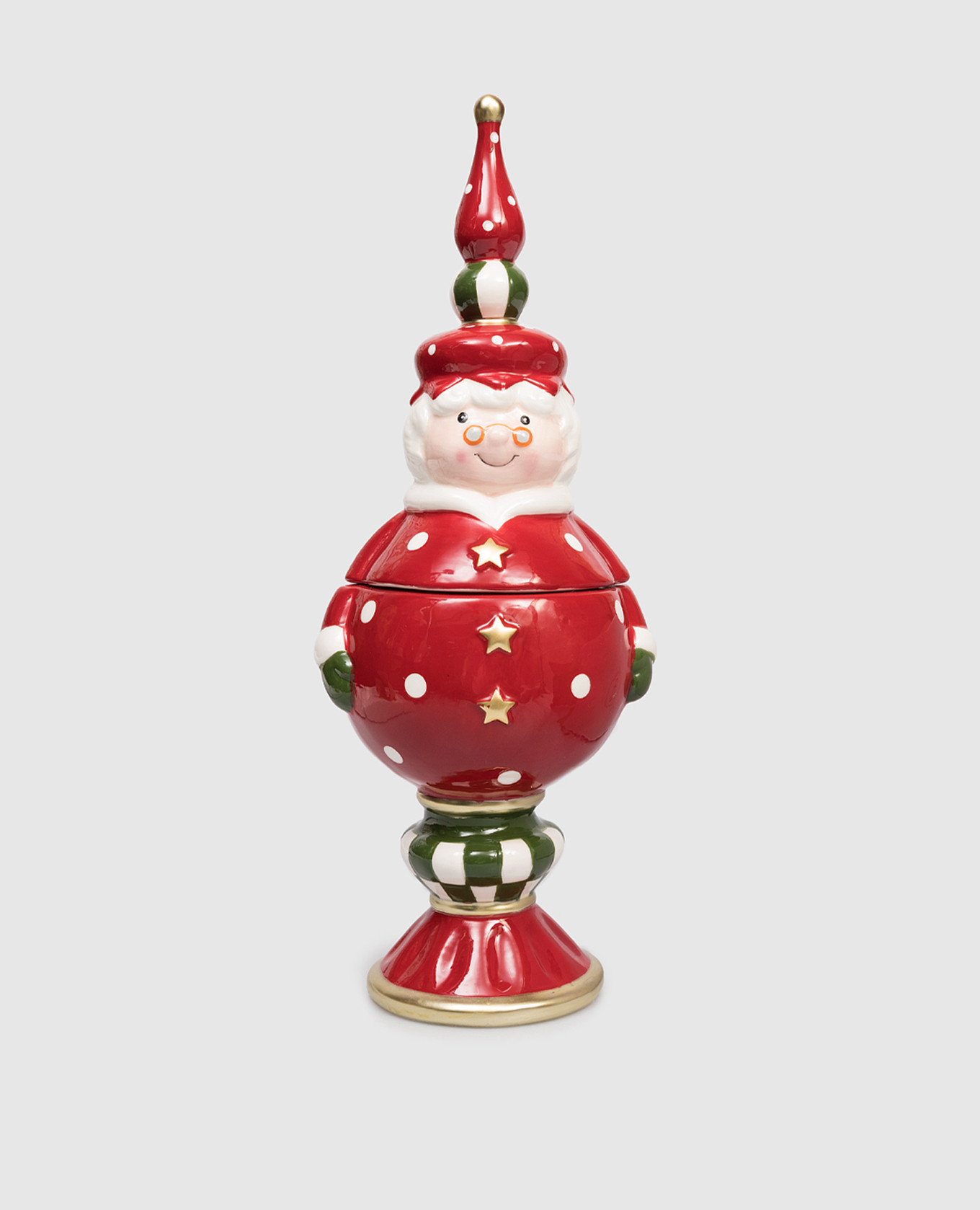 

Christmas candy box Mother Christmas EDG, Red
