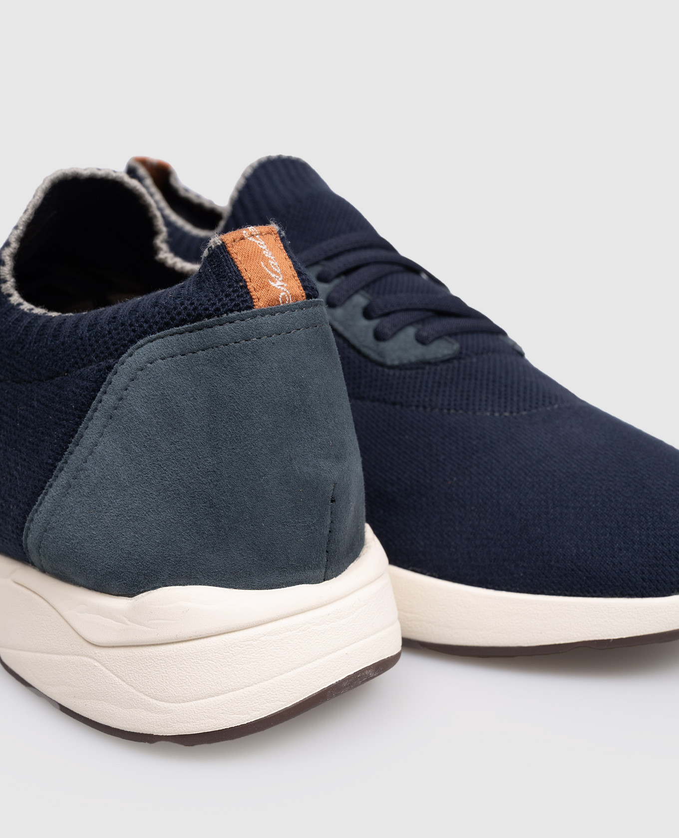 IKNIT blue combination sneakers Enrico Mandelli 5