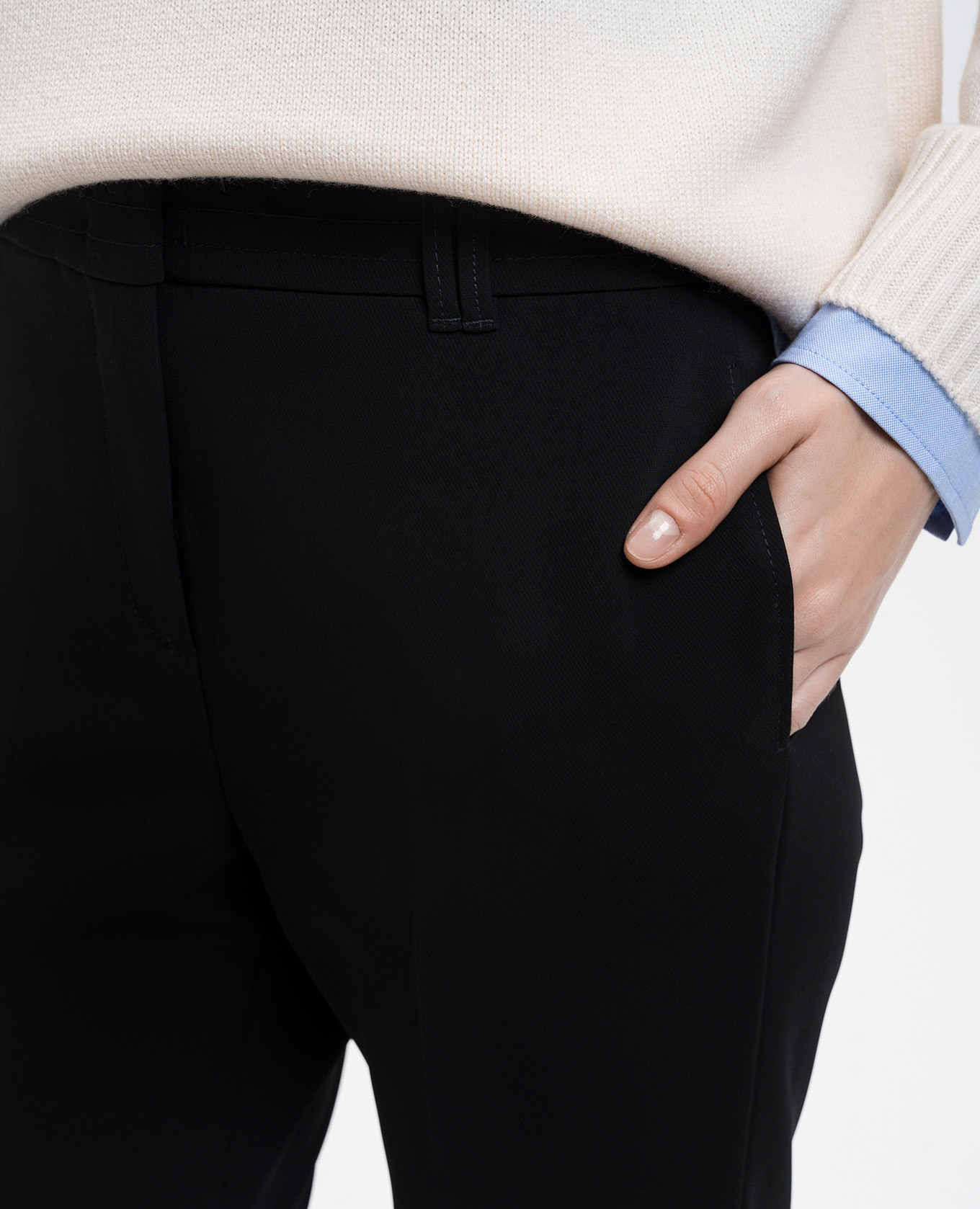 

Black flared pants YSER Max & Co