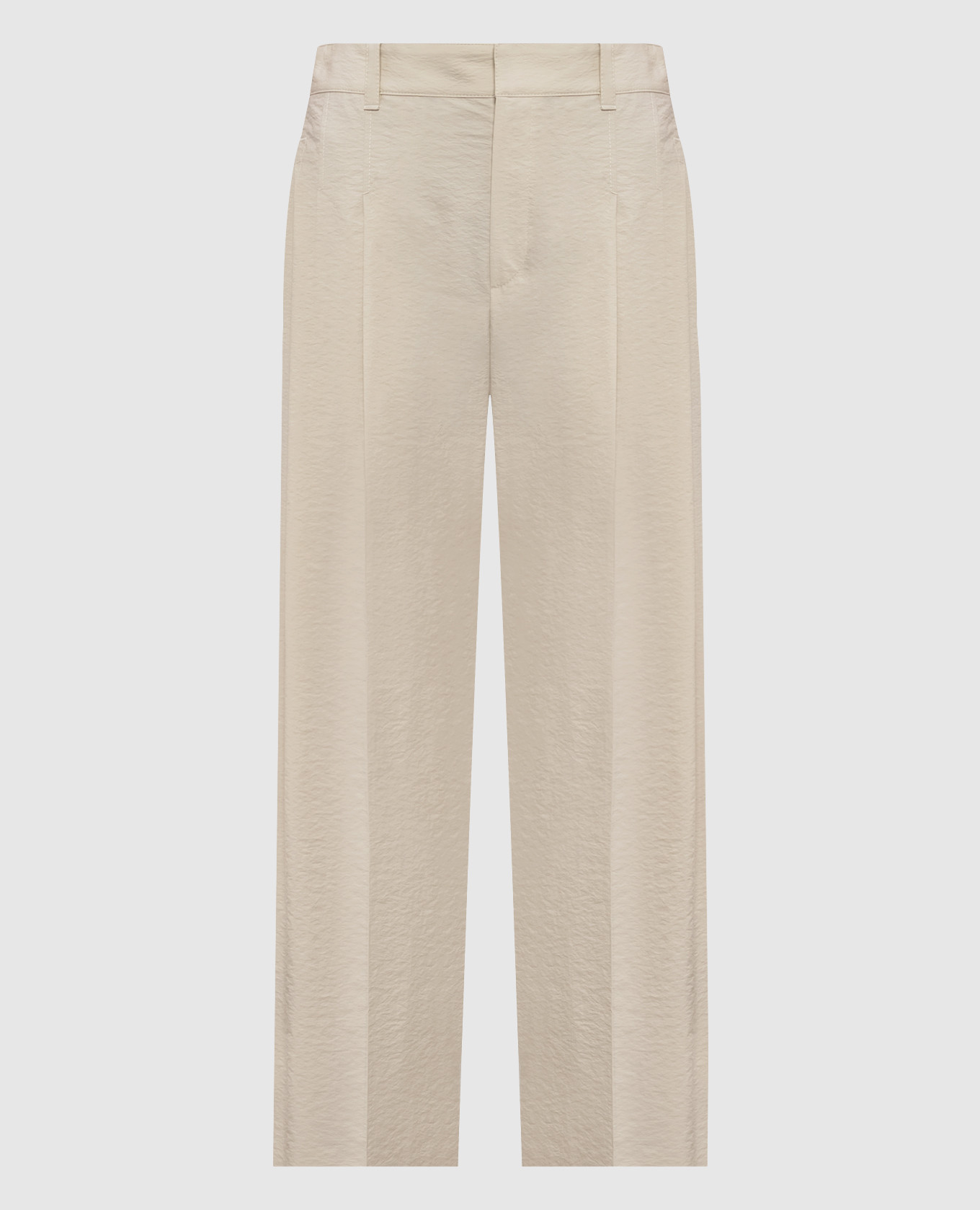 

Beige pants with a monil chain Brunello Cucinelli