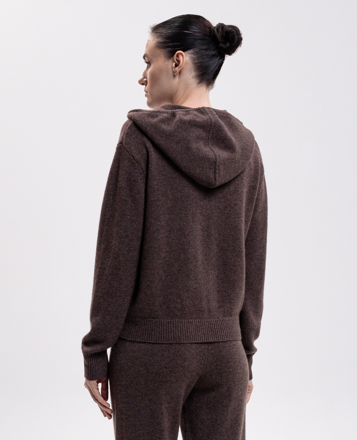 Brown cashmere and wool sports jacket Sporty & Rich 4