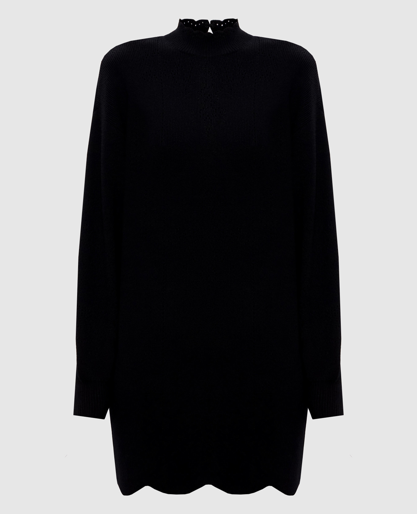 

Black dog with wool Twinset