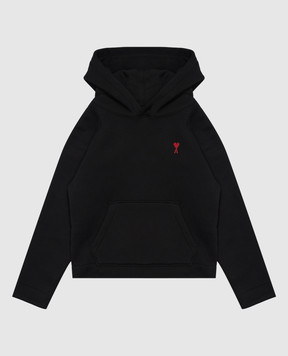 Ami Paris Children's black hoodie KSW811JE0269