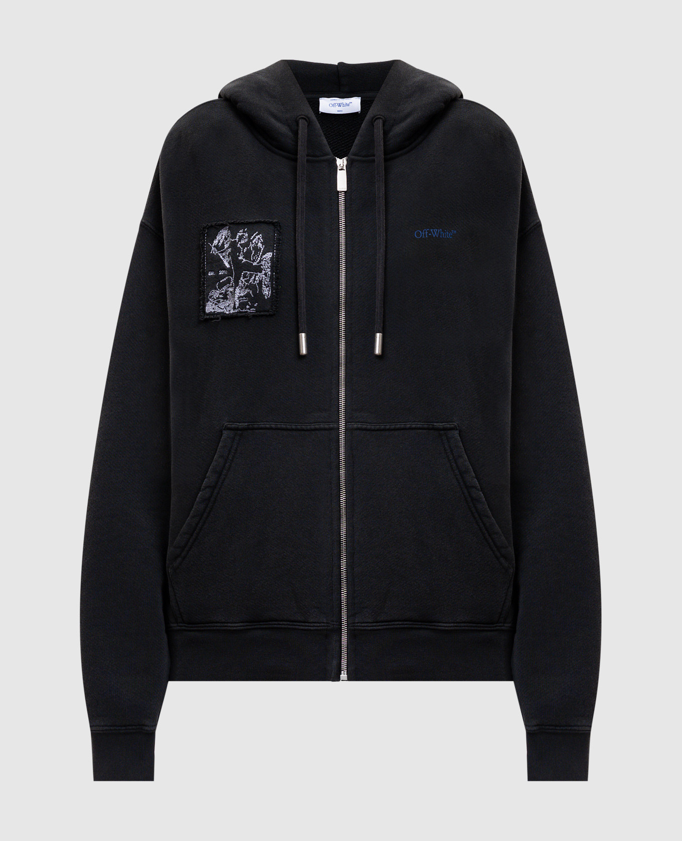 

Faded Painting Grey Track Jacket Off-White