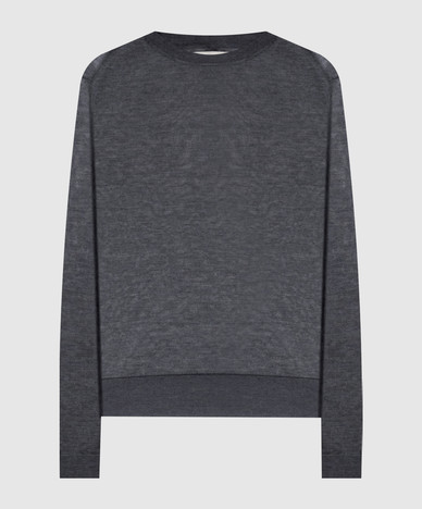 DITTO gray cashmere jumper