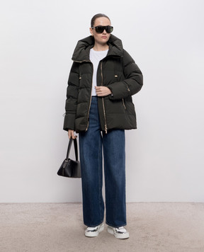 MooRER Green down jacket GADIA GADIASTP