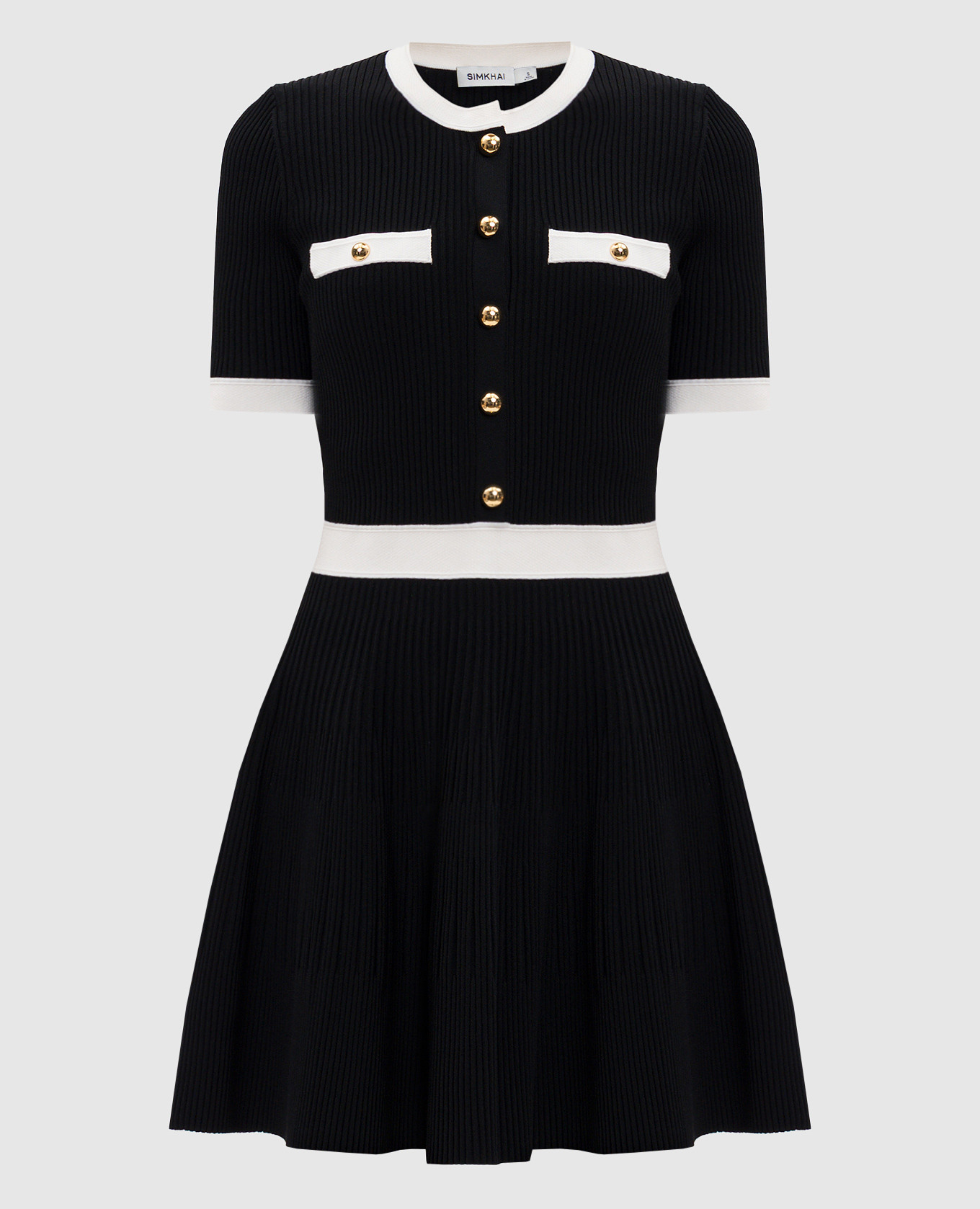 

Black Astoria mini dress Simkhai