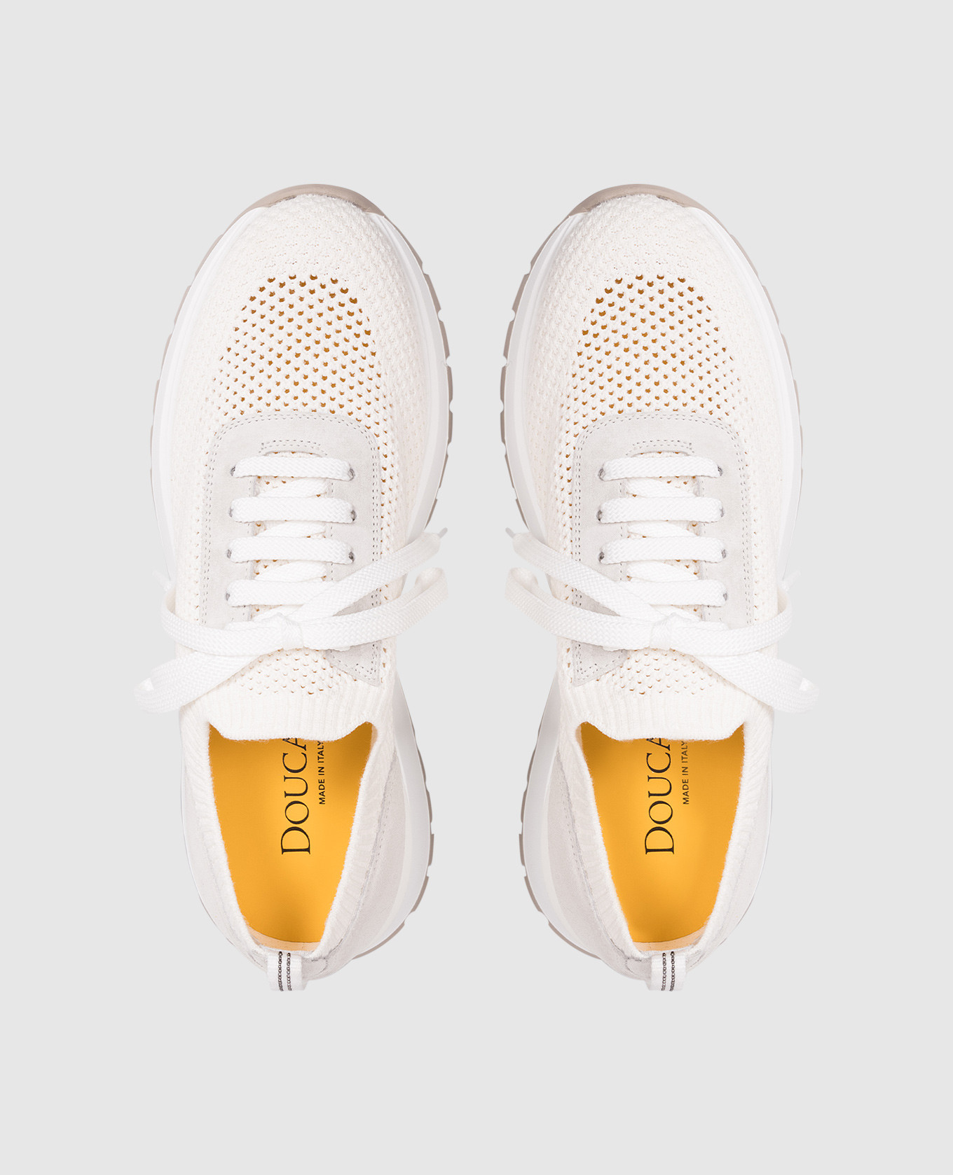 

White sneakers with logo Doucal's