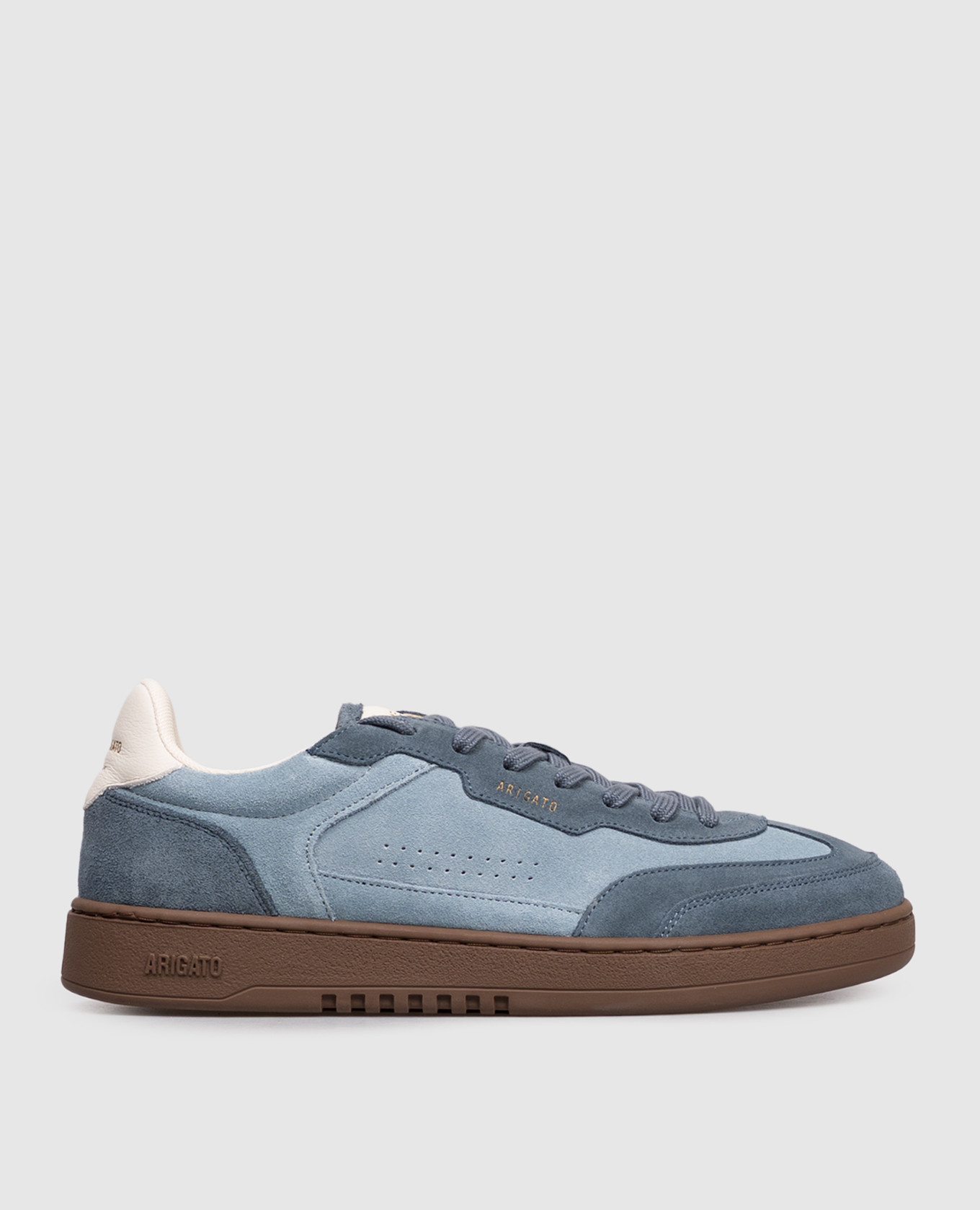 

Dice T-Toe Blue Suede Sneakers Axel Arigato, Light blue
