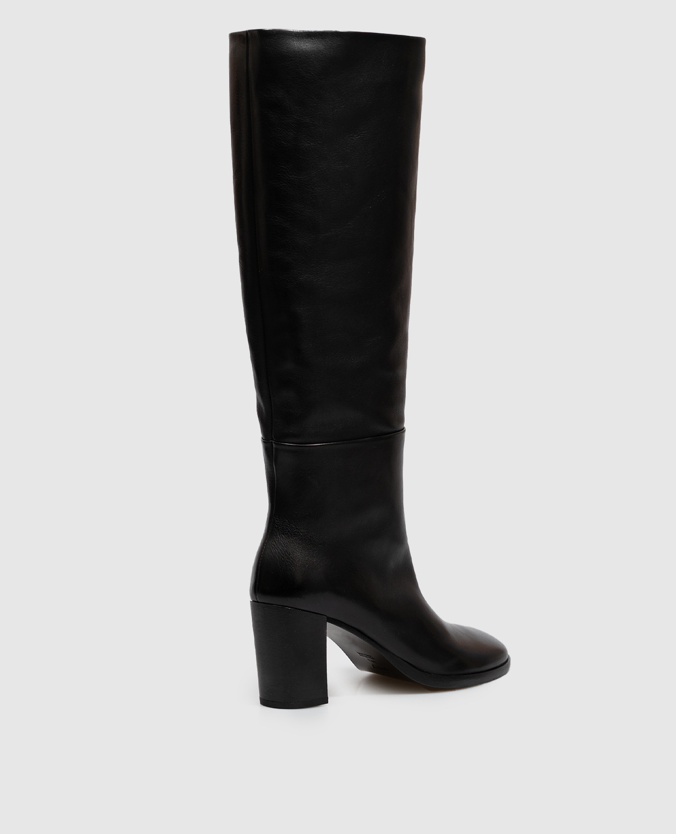 Black leather Norma boots Marsell 3