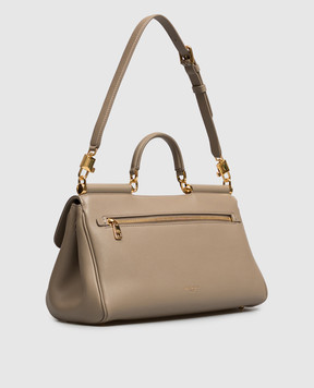Dolce&Gabbana Beige leather bag My Sicily BB7782B7321
