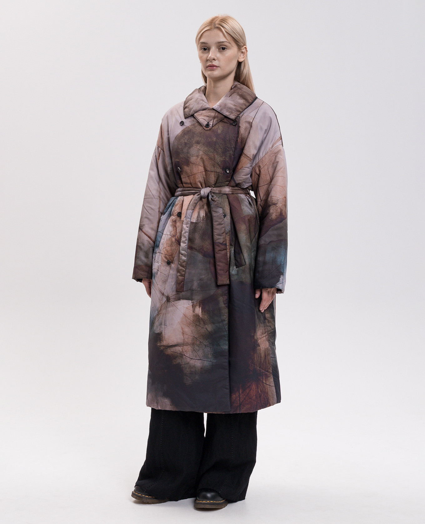 Reversible printed down jacket Masnada 3