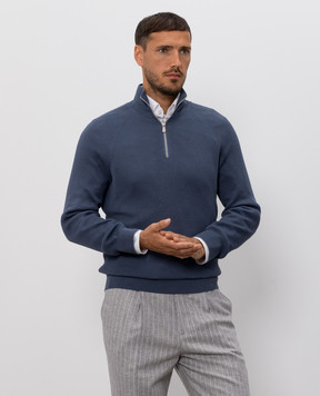 Brunello Cucinelli Blue jumper M29400104