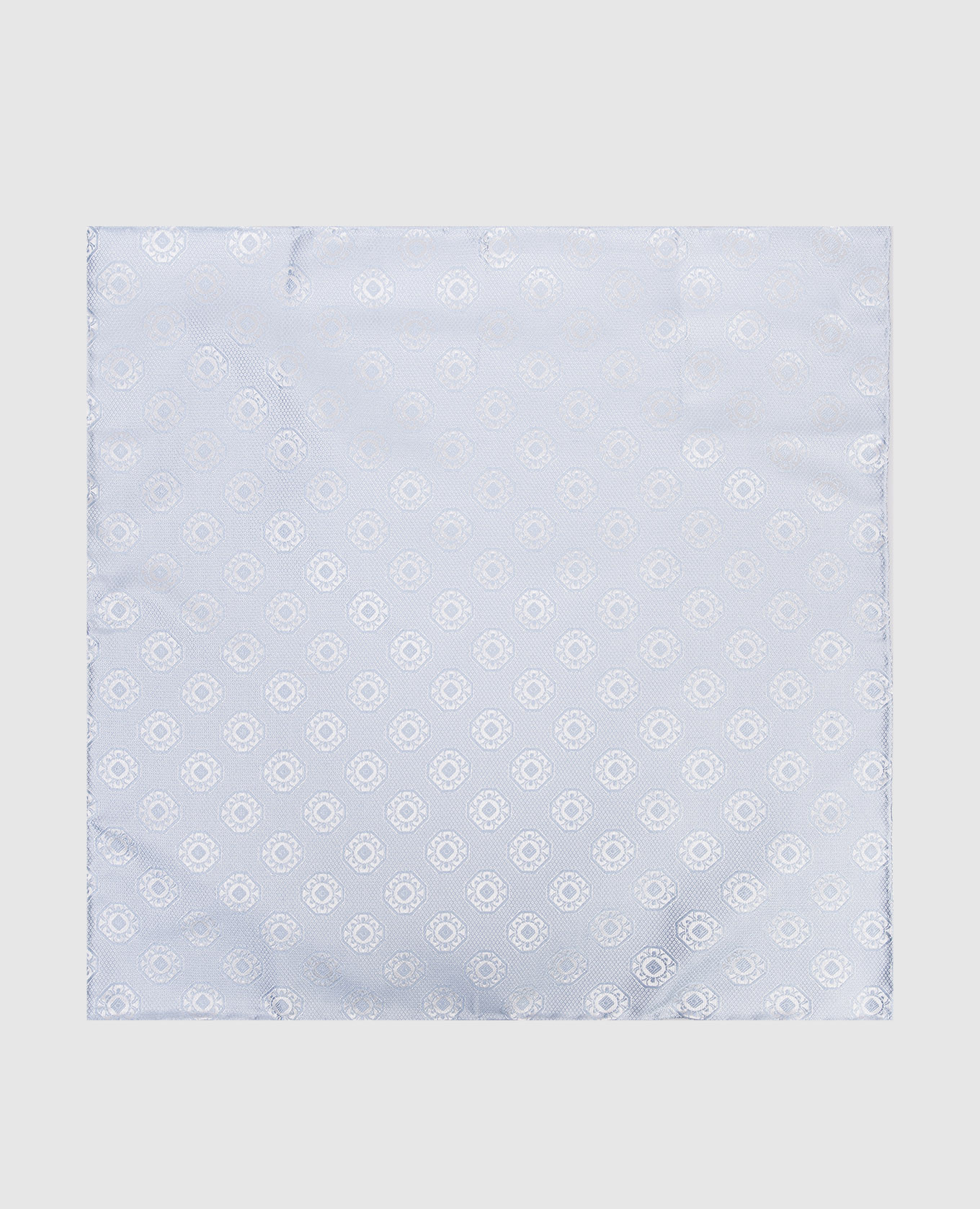 

Blue patterned silk pachet Brunello Cucinelli, Light blue
