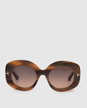 Tom Ford CLAUDETTE brown sunglasses FT1346
