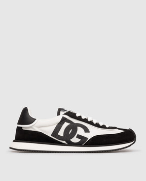 Dolce&Gabbana White DG CUSHION combination sneakers CS2288A5355