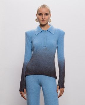Rowen Rose Blue sweater with wool RRK552