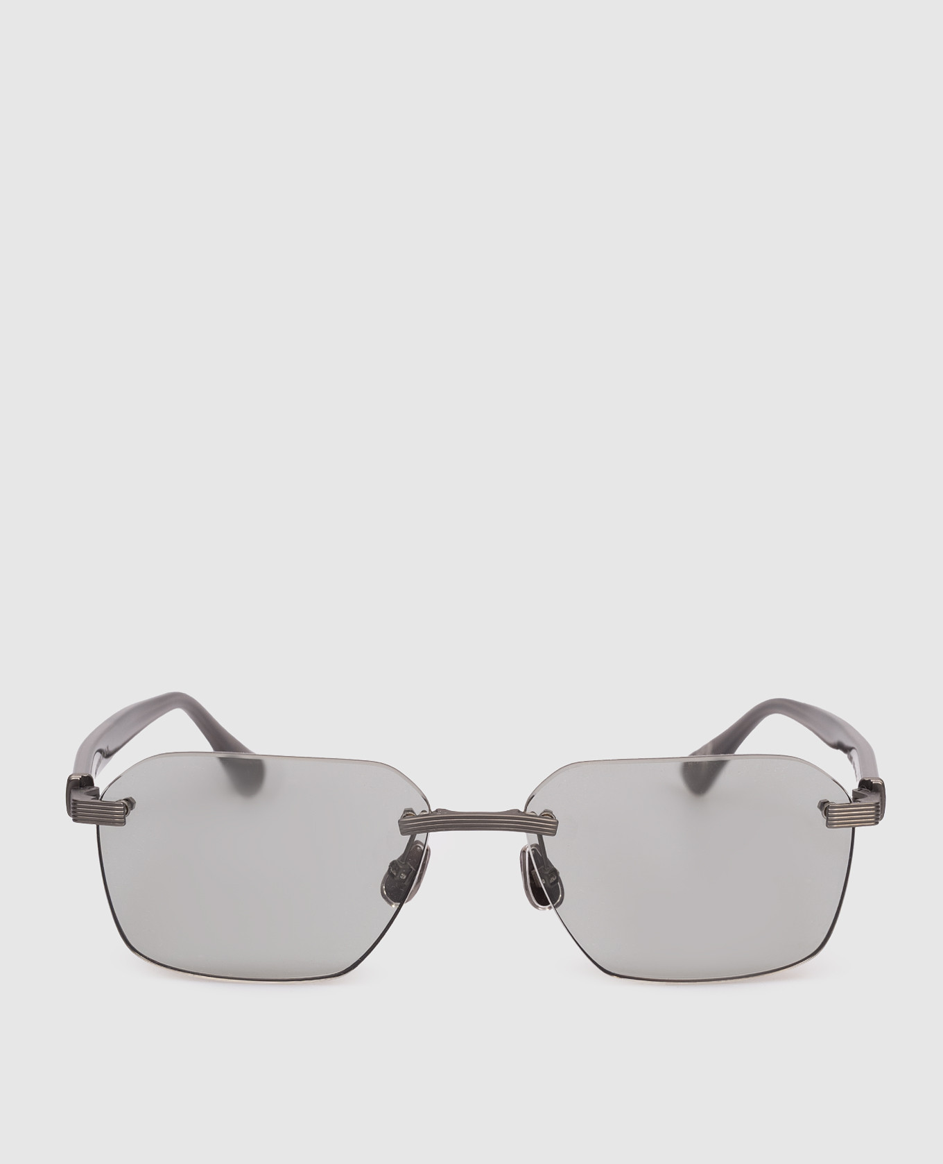 

Grey titanium sunglasses Brunello Cucinelli