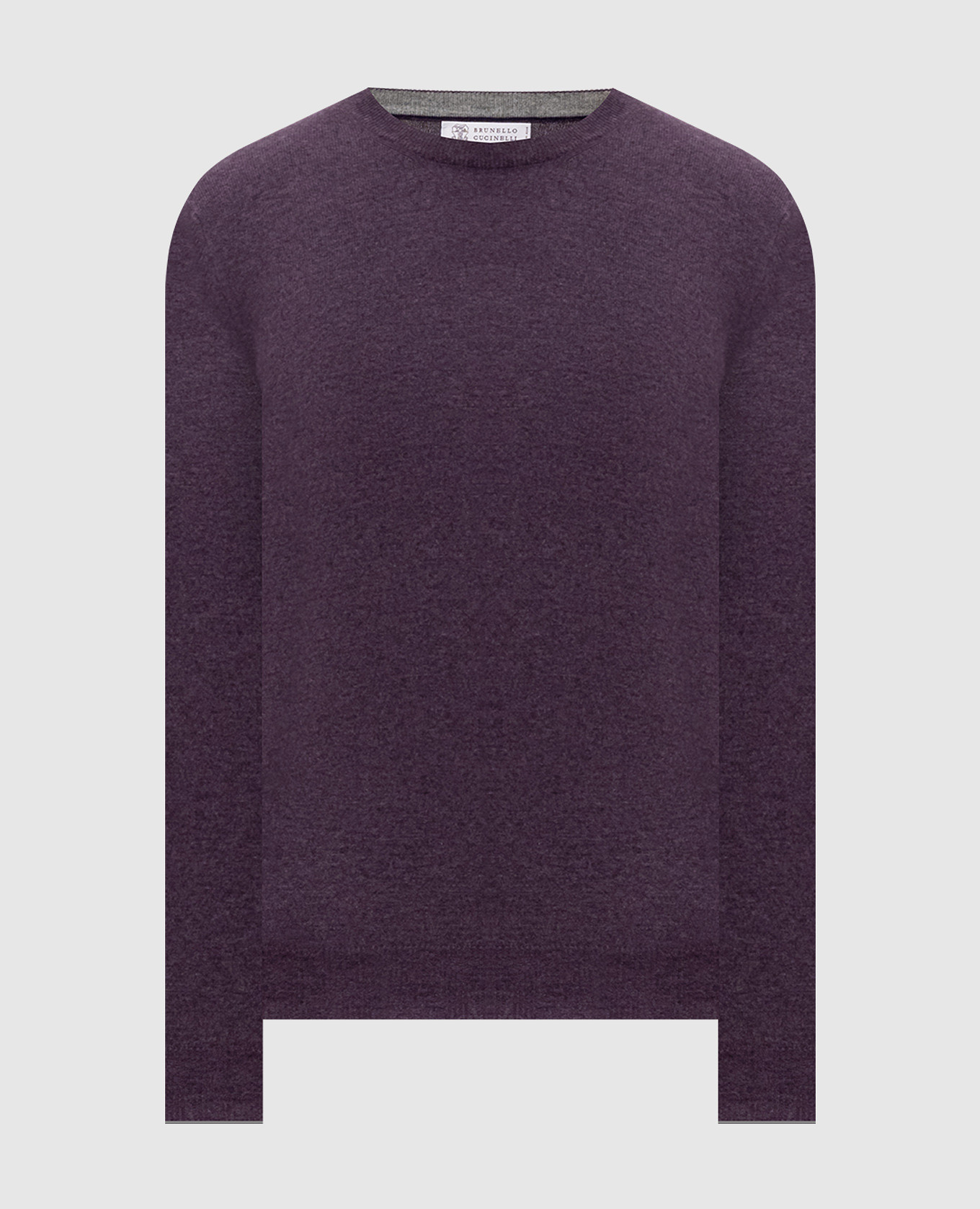 Purple cashmere jumper
