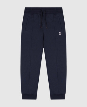Brunello Cucinelli Children's blue joggers BM831E359B